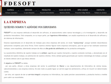 Tablet Screenshot of fdesoft.com